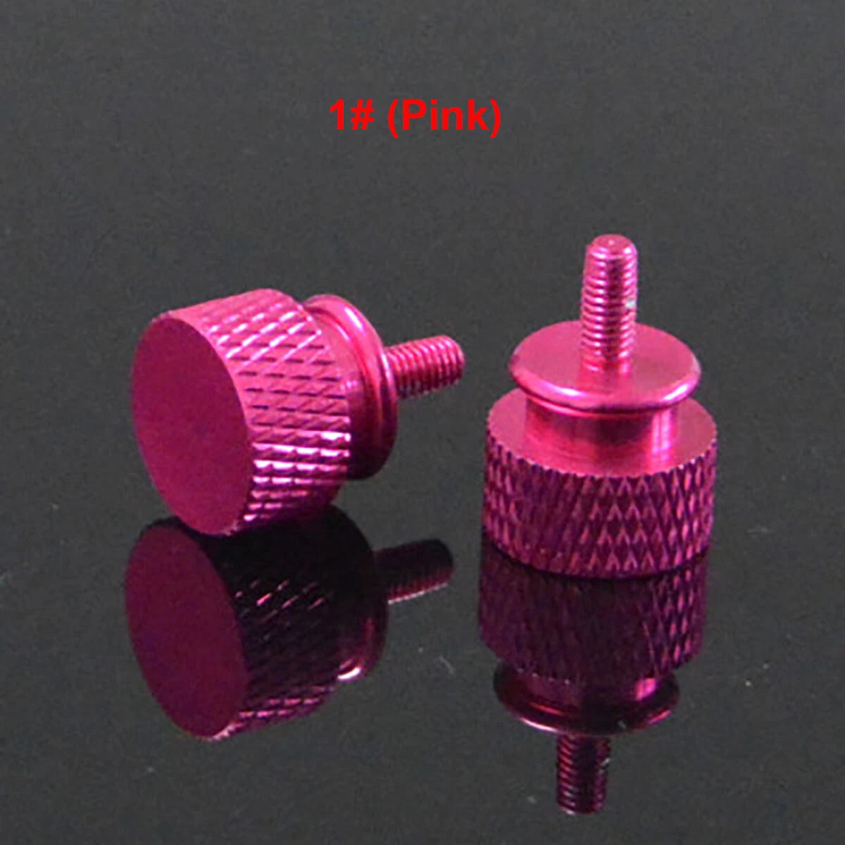 M3 Knurled Thumb Screws – Color Anodized Aluminum Alloy for PC Case Panels
