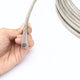 0.27-0.5 Ø 1x7 PVC Plastic Coated 304 Stainless Steel Wire Rope Metal Cable Rope