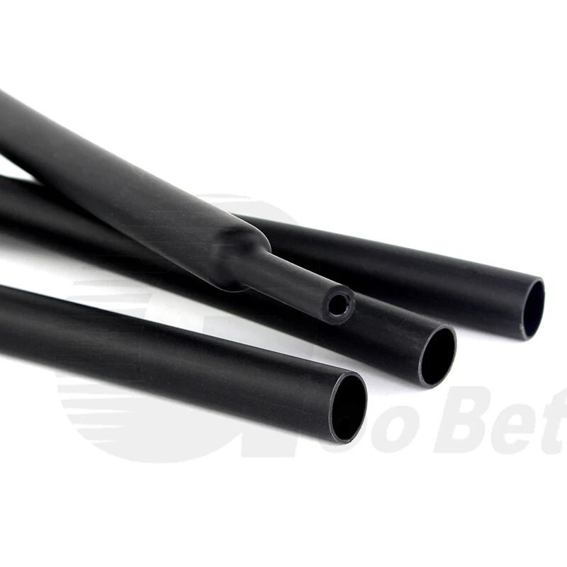 4:1 Adhesive Glue-Lined Heat Shrink Tubing – Waterproof Black