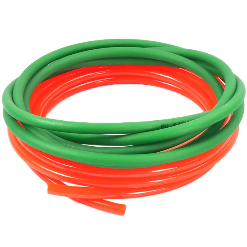 Polyurethane Round Drive Belt — 1.5mm to 20mm Diameter, Red & Green, Cut to Length
