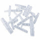T-Type Barbed Hose Fitting — 3-Way Plastic Tee Connector for Tubing & Irrigation