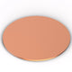 Solid Round Copper Sheet Pure Cu Plate Blanks Metal Discs 10-200mm Thick 0.5-1mm