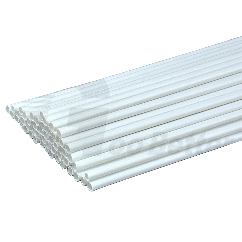 ABS Plastic Round Tube 250mm — Hollow Pipe for Model Making & DIY Craft (2mm–8mm OD)