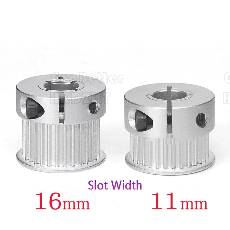 S3M Timing Belt Pulley Synchronous Wheel 30 - 40 Teeth Bore 5 - 25mm Aluminum