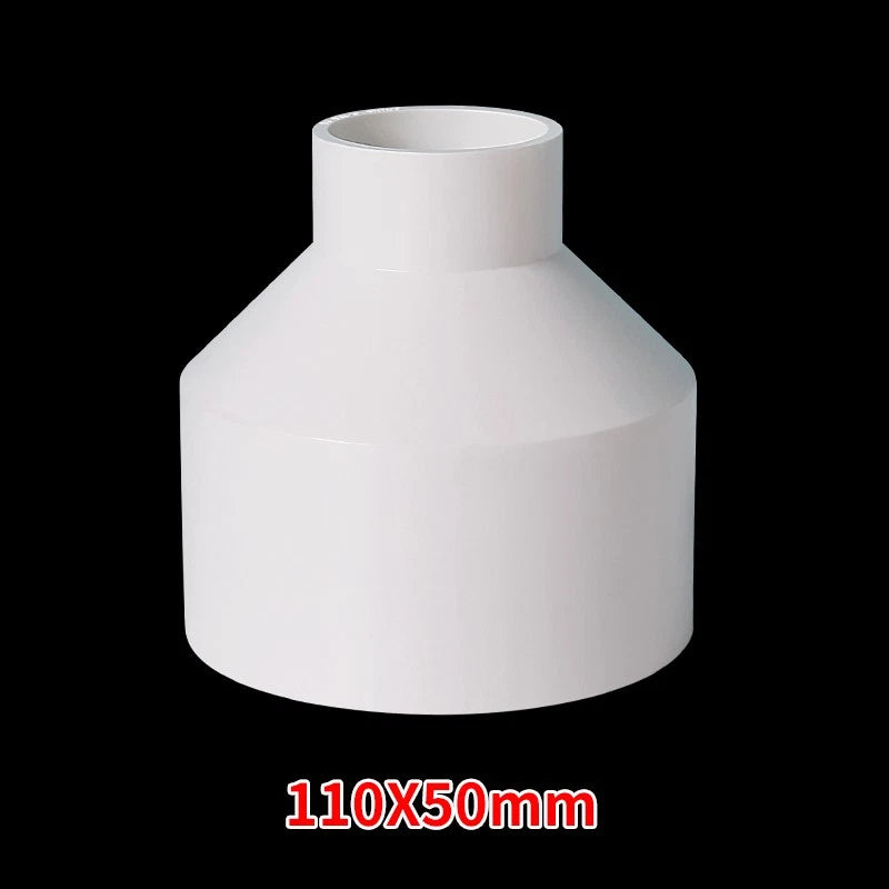 110-200mm PVC Pipe Reducing Plumbing Concentric Connector Coupling Fittings Big