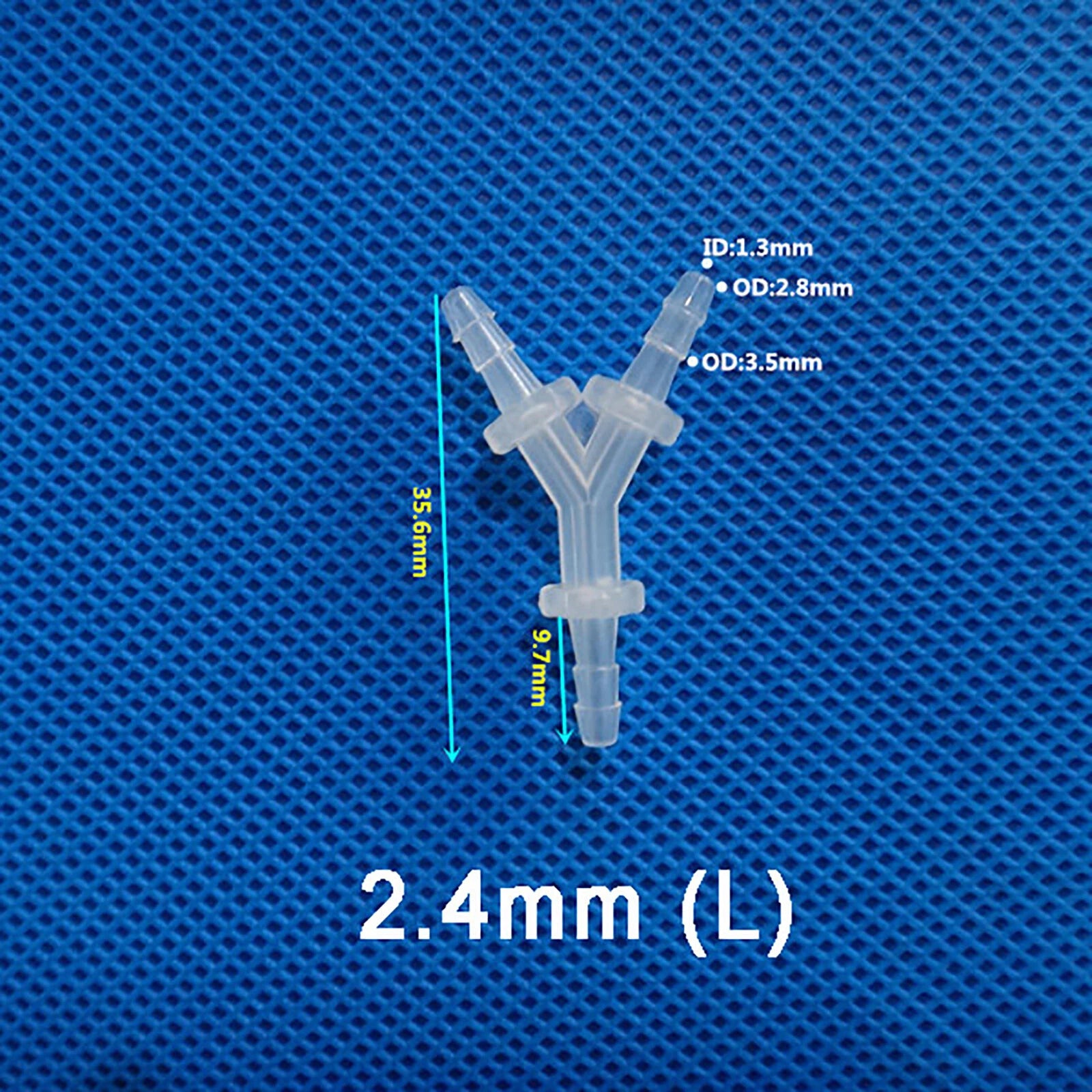Y Joiner 3-Way Plastic Barb Hose Connector – Air Fuel Water Pipe Fitting