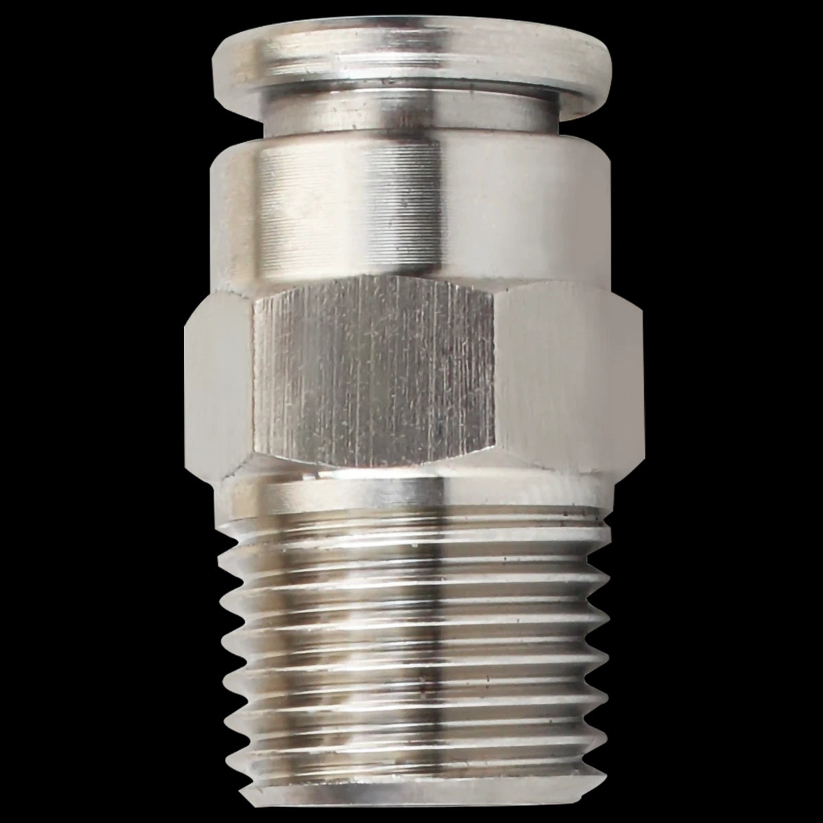 Pneumatic Push-In Fittings — Stainless Steel Hose Connectors (Straight, T, Y, L, Bulkhead & More)