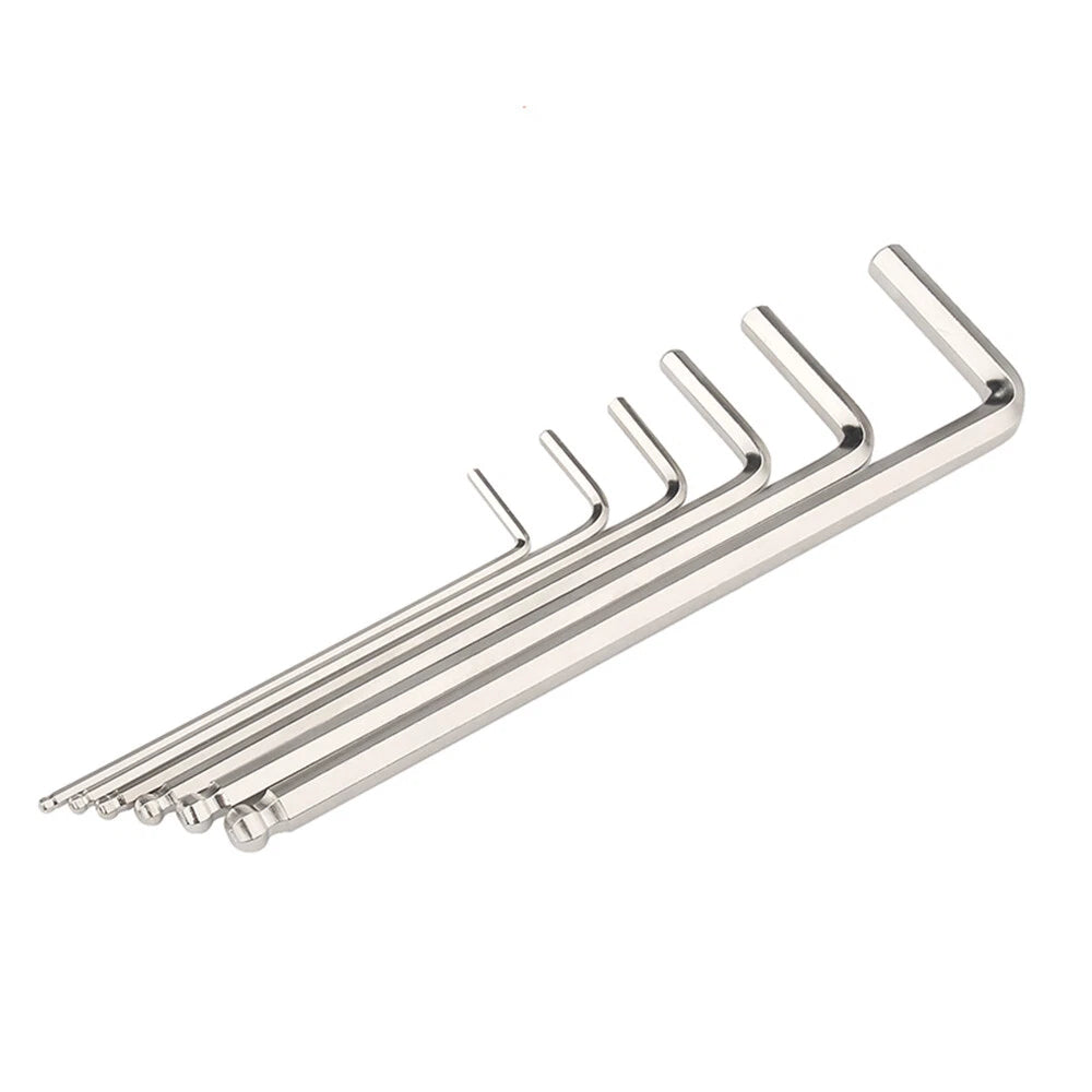 Metric Allen Hex keys 1.5 - 22mm Hexagon Allan Alan Key Long Arm Wrench CR-V