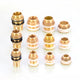 Brass Threaded Water Tank Connector — Male/Female NPT Pipe Fitting for Water Tower & Storage Tank