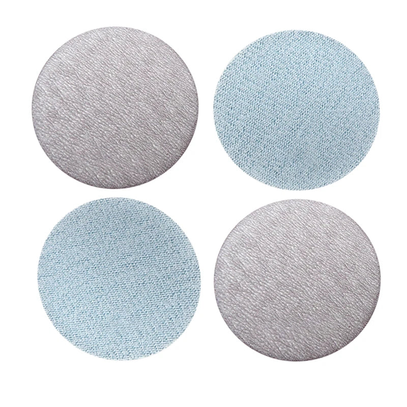 Dry Grinding 25/50/70mm Abrasive Paper Flocking Sandpaper Pad Sanding Disc