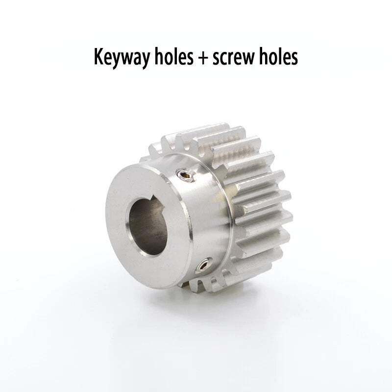 Module 1.5 Spur Gear A2 Steel 12-32 Tooth with Hub Pinion Motor Gear Bore 6-20mm