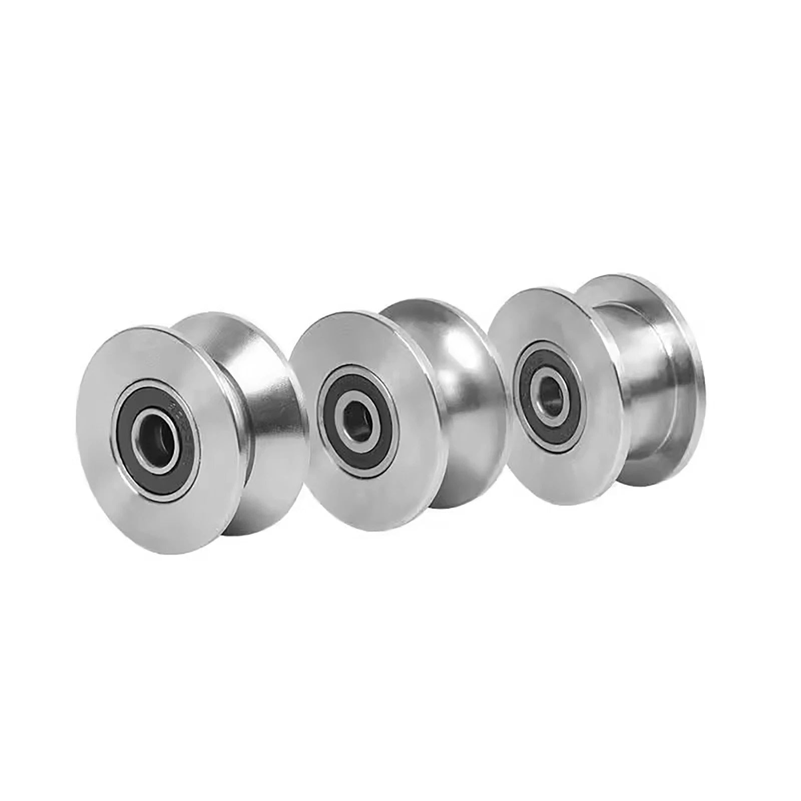 U/V/H Groove Pulley Wheel with Bearing OD 34-90mm for Rope or Wire Gym Pulley