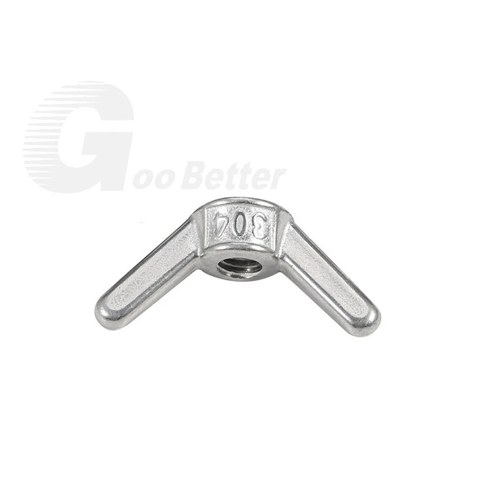 Wing Nuts A2 Stainless Steel Metric Thread To Fit Screws And Bolts M6 M8 - M24