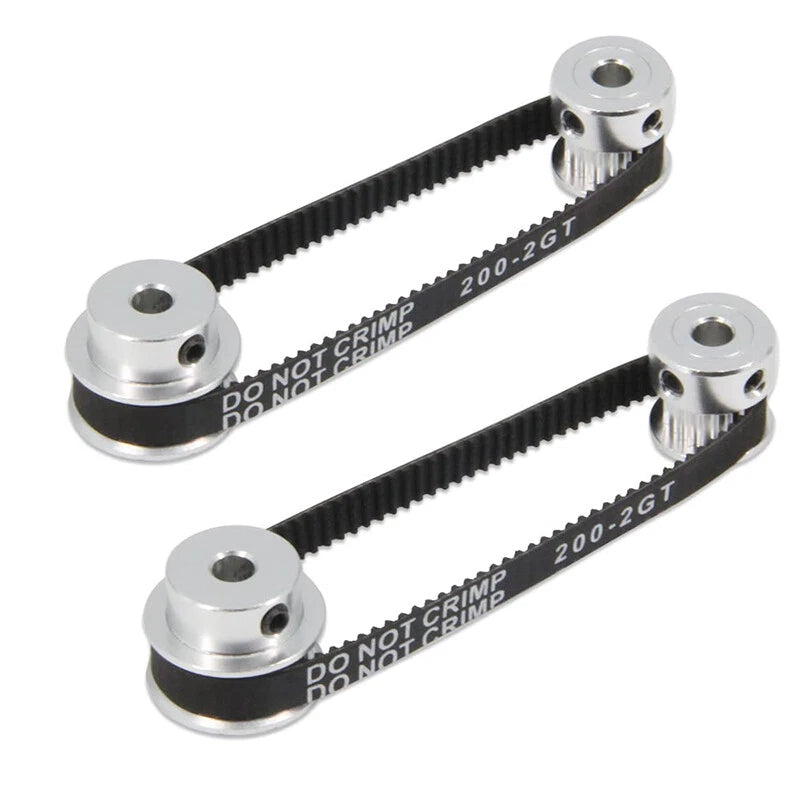 3M-24T Synchronous Wheel Timing Belt Pulley With Step For 10mm/15mm Width Belt