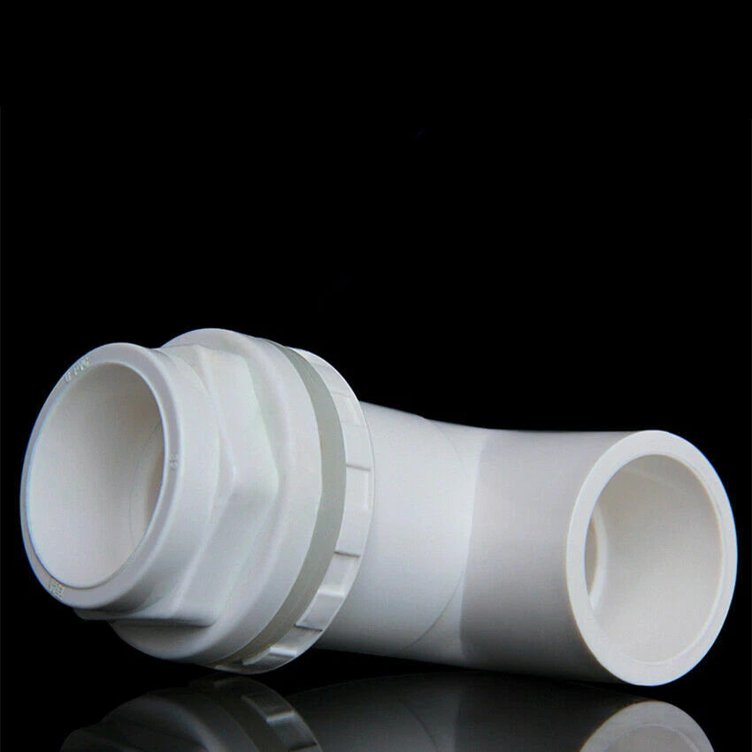 90° Elbow PVC Drain Pipe Joint Fittings 20 25 30 40 50mm for Aquarium Fish Tank