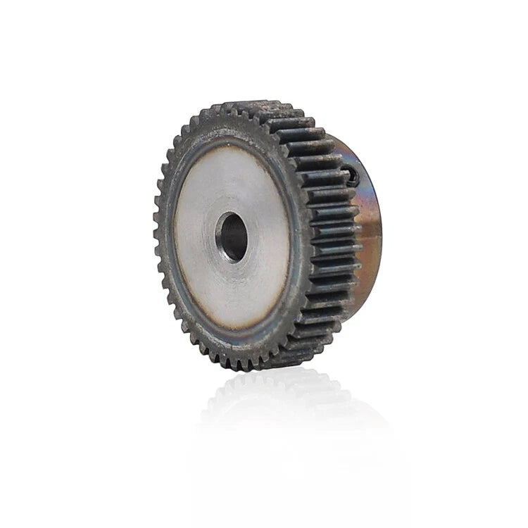 Steel 45# Mod 1 Spur Pinion Gear 40-80 Teeth Motor Gear 6-25mm Bore With Screw