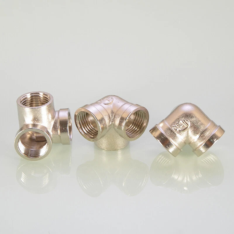 1/2" Copper Tee Elbow Diverter Valve Adapter — Hose & Shower Connector (24 Styles)