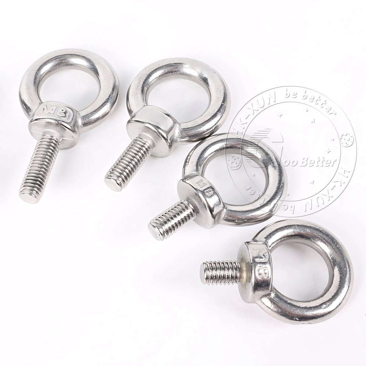 Stainless Steel Eye Bolts & Eye Nuts — A4 316 Metric Thread M6 to M36 - HomeDIYer