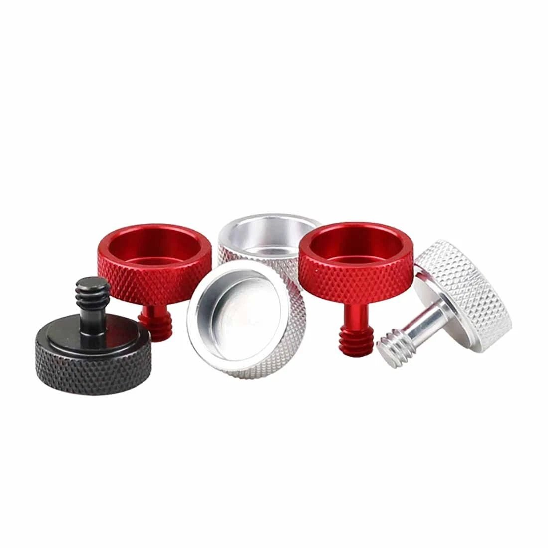 1/4" Camera Thumb Screws – Aluminum Alloy & Stainless Steel Pan Head Adapter Bolts - HomeDIYer