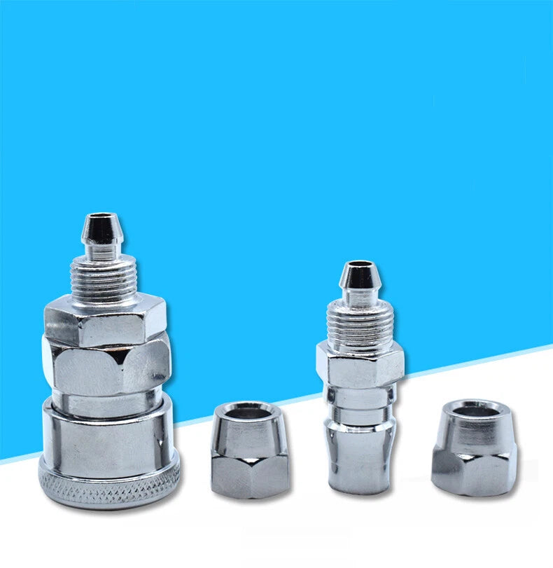 Air Line Hose Coupler Quick Release Female Male Fitting Connector Set Compressor