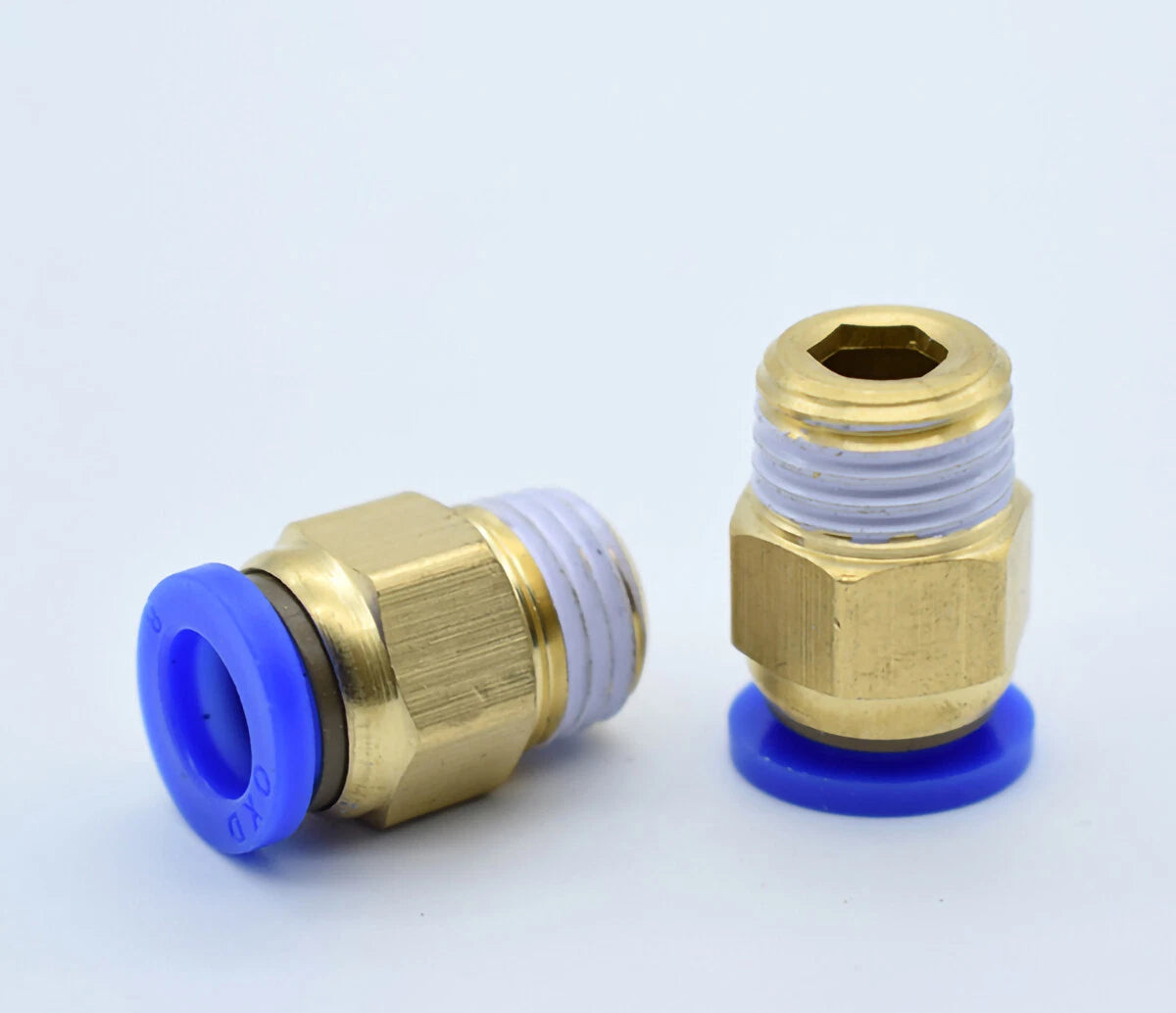 Pneumatic Push-In Fittings | Air & Water Hose Quick-Release Tube Connectors