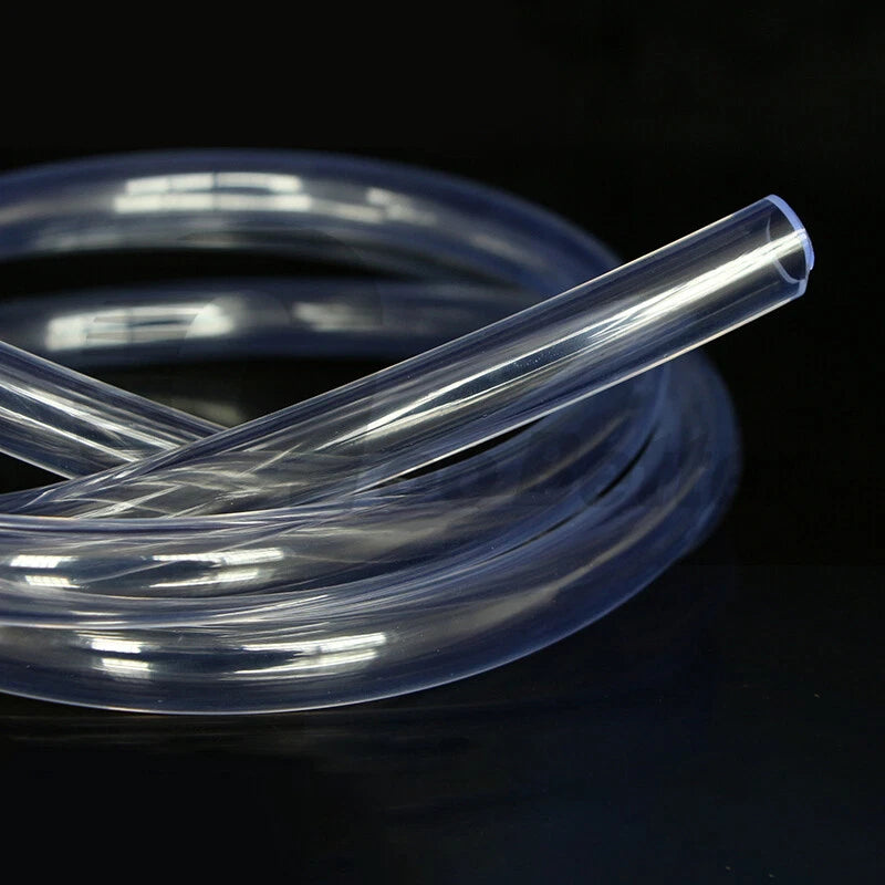 Clear PVC Tubing — Flexible Plastic Tube for Aquarium, Fish Pond & Water Transfer (ID 2mm–50mm)