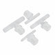 T-Type Plastic Pipe Fitting – Male Thread Barbed Tee Hose Connector (G & M Thread)