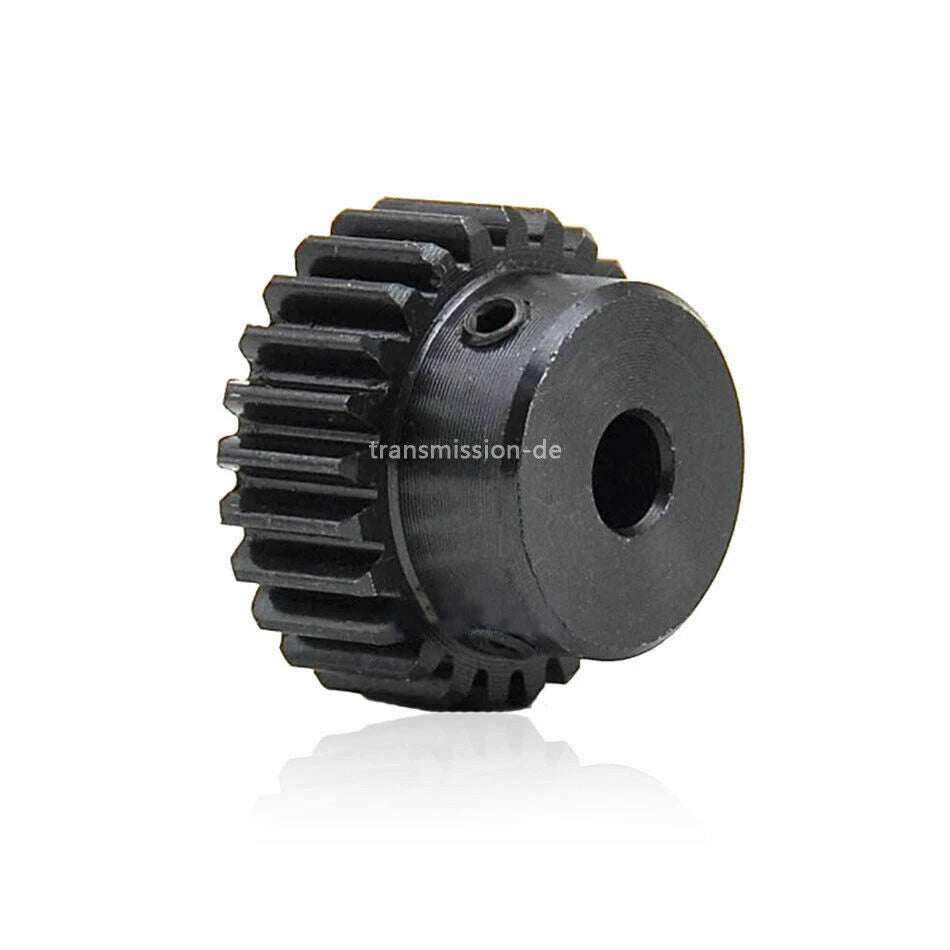 0.5/1 Mod Pinion Gear 10T-150T Spur Gear with Step 45# Steel Transmission Gear
