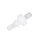 Metric Plastic Striaght Bulkhead Fitting Hose Barb Connector Inch Tube Adapter