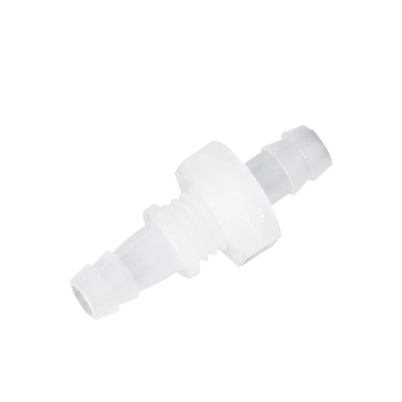 Metric Plastic Striaght Bulkhead Fitting Hose Barb Connector Inch Tube Adapter