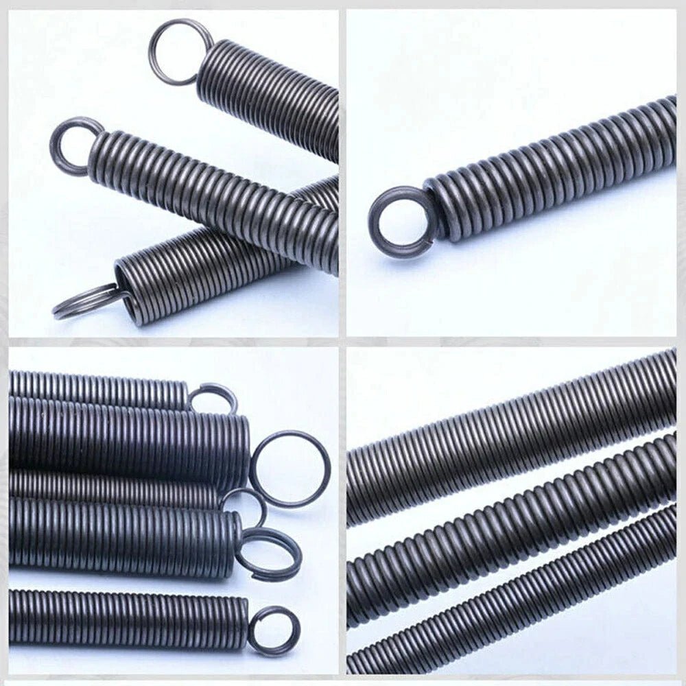 Double Coil L - Shaped Tension Spring/Spring Steel Tension Spring Double Closed Loop Spring - HomeDIYer