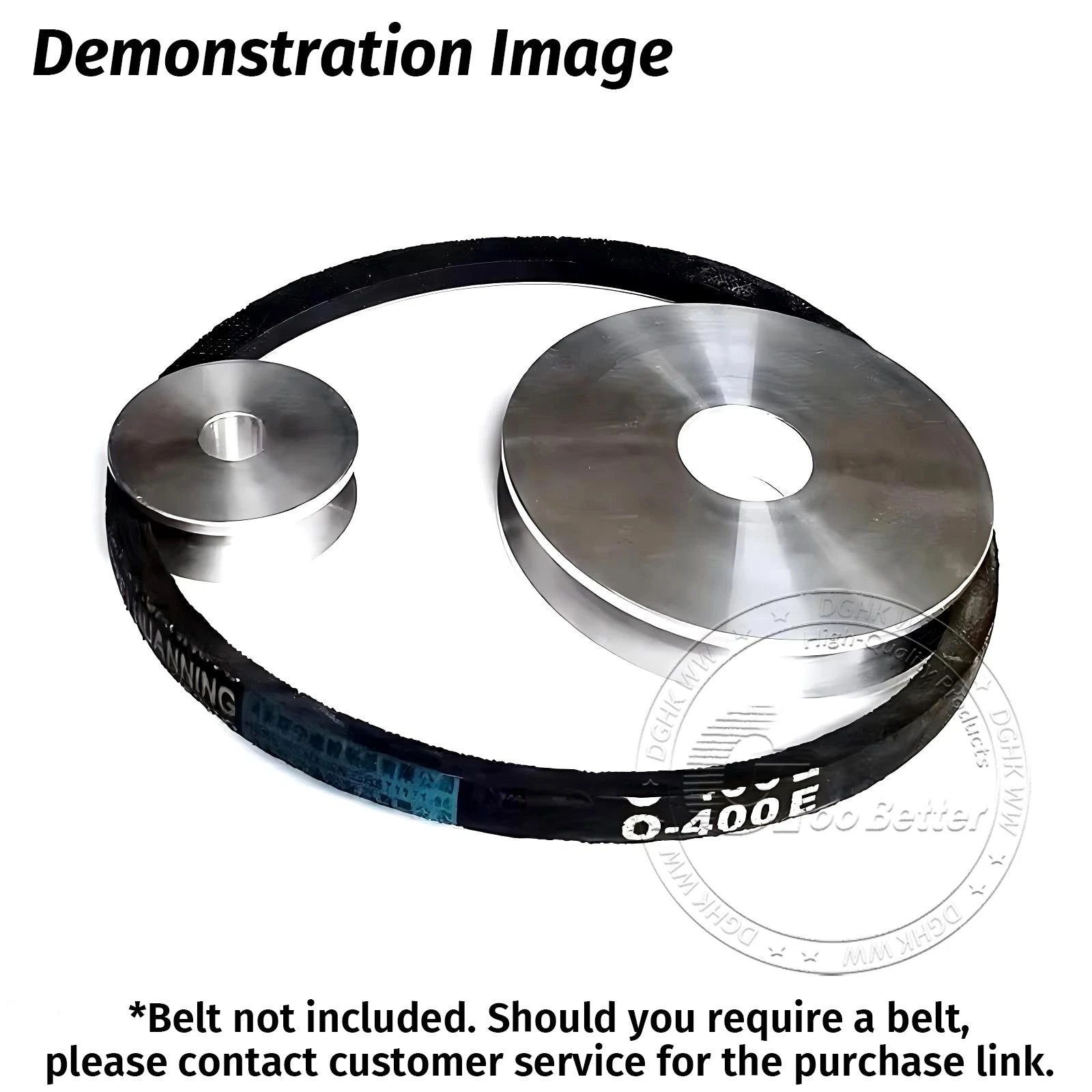 V-Groove Aluminum Drive Pulley For V-Belt Pulleys Groove 10mm OD 40/50/60/80mm