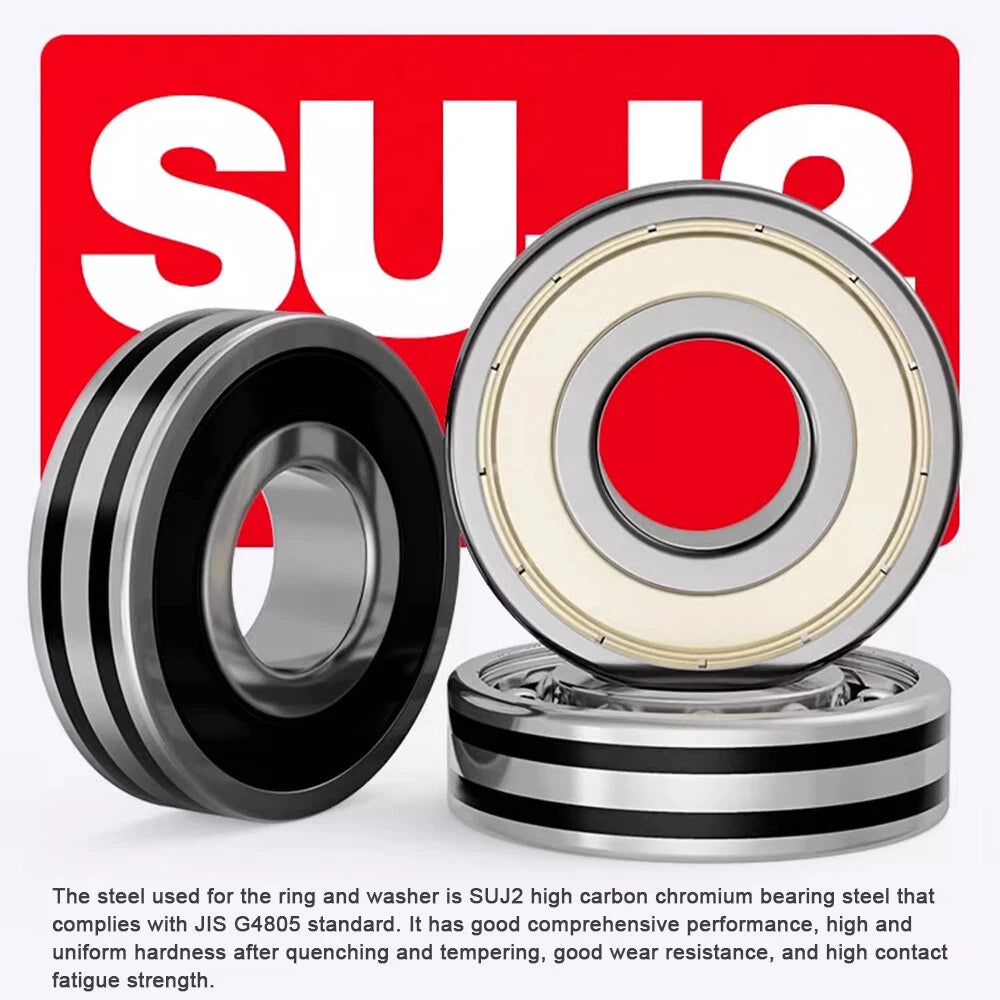 Non-Slip Ball Bearings EC6000/EC6200 Series High Speed Bearings 6000 6201~6206ZZ