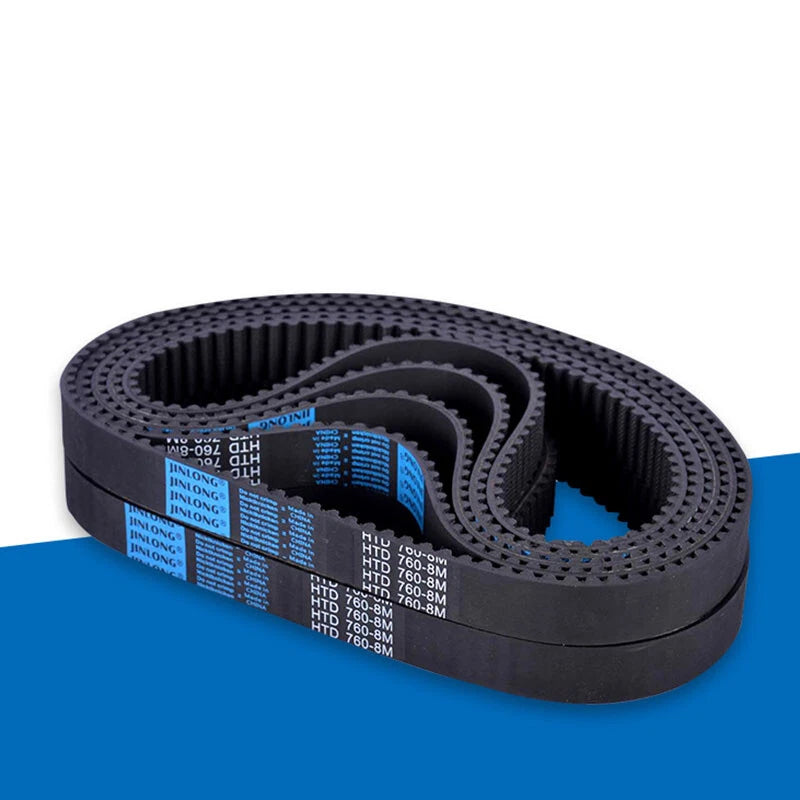 HTD 3M Timing Belt – Rubber Arc Tooth Drive Belt, 10mm & 15mm Wide