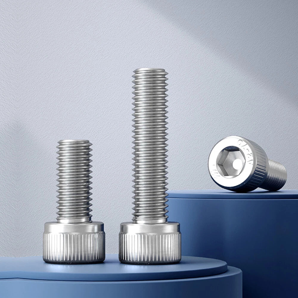 M12-M20 Socket Cap Head Screws Hex Allen Drive A2 Stainless Steel Machine Bolts