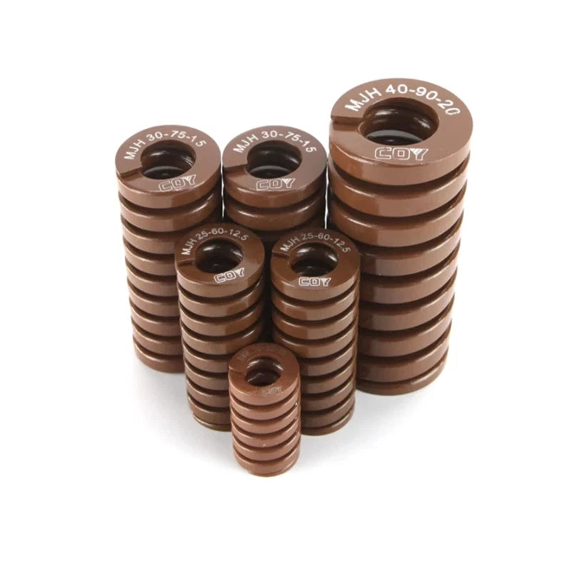 Brown-Extra Heavy Duty Load Compression Spring Die Springs O.D:8-22mm L:20-175mm