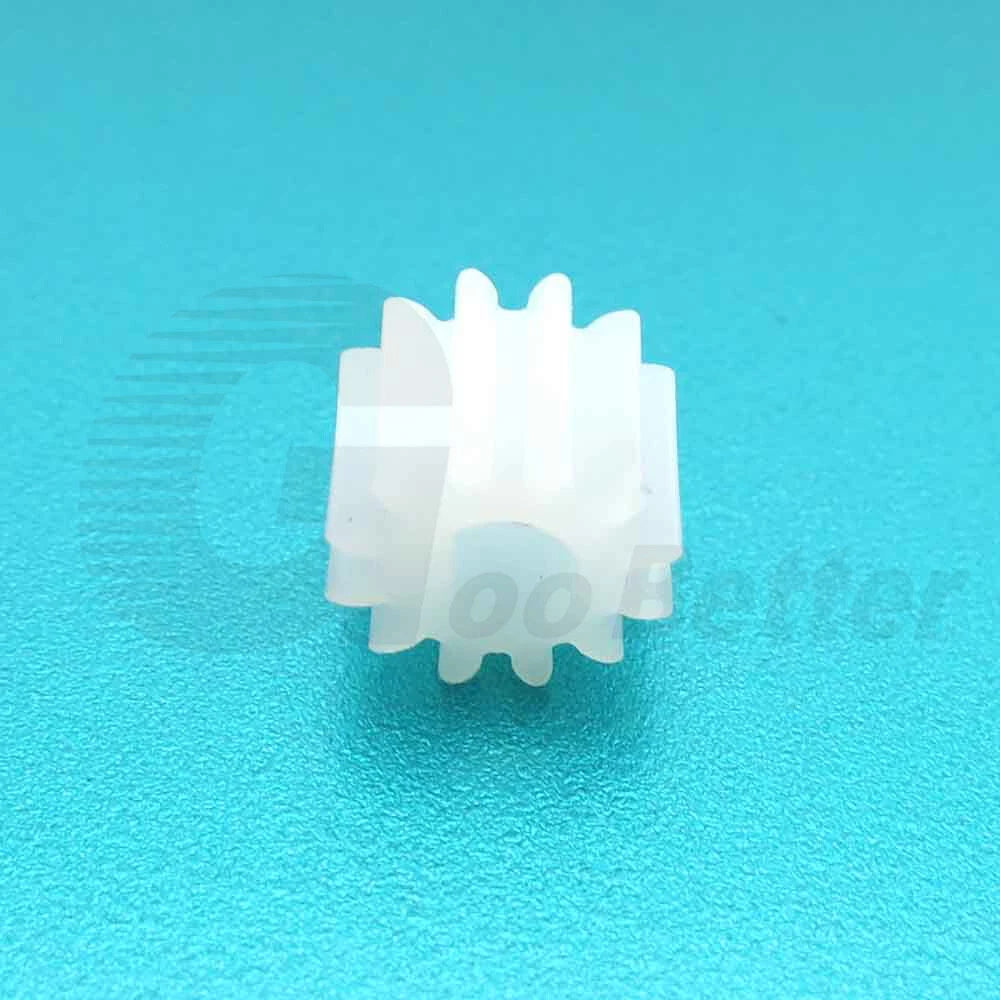 1012DF Mod 0.5 Plastic Spur Gear 12T for 3mm D-Shaft Motor RC Model Transmission