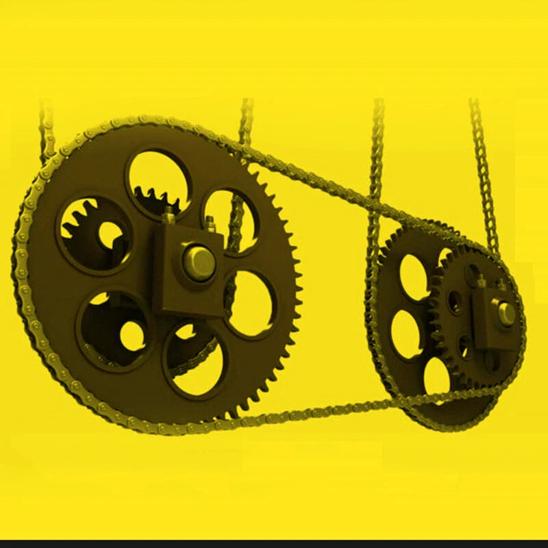 #80 Flat Chain Drive Sprocket 10T-30T Pitch 1" For #80 16A Roller Chain