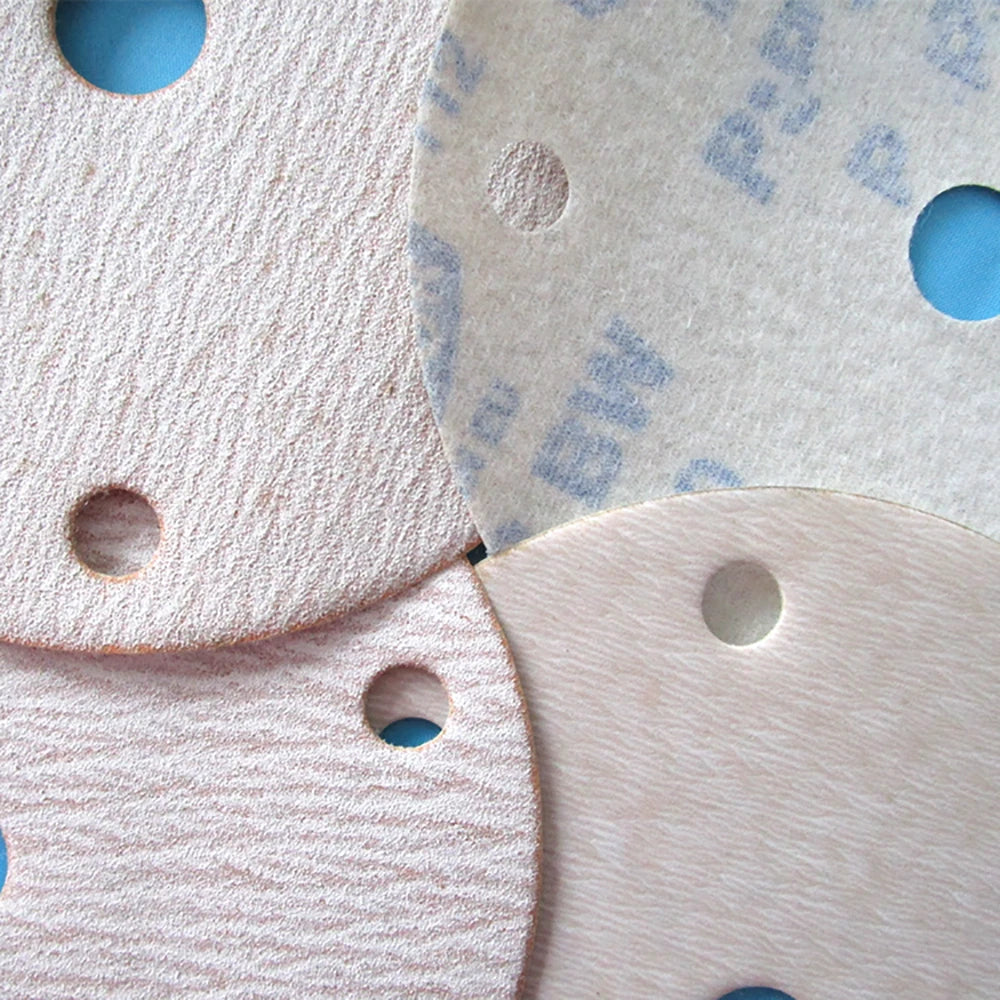 PS73 Sandpaper Disc 6 Inch£¨150mm£©9 holes Hook & Loop Sand Polish Sandpaper