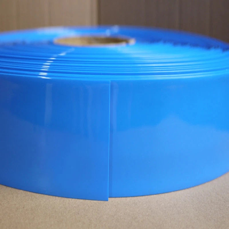 Blue PVC Heat Shrink Tubing for RC Battery Packs — 7mm to 480mm