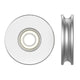 U-Grooved Idler Pulley For Width 6/8/10mm PU Belt Pulleys Aluminum OD 30mm-80mm