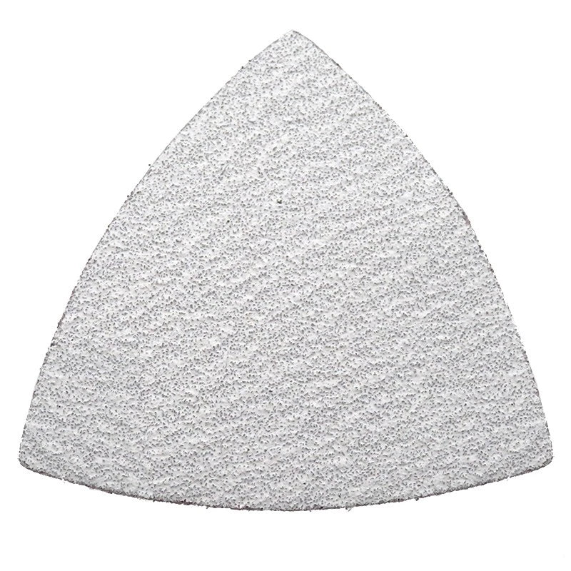 90mm Dry White Triangle Sanding Discs Pads Hook & Loop Sandpaper Grit 60 - 1000