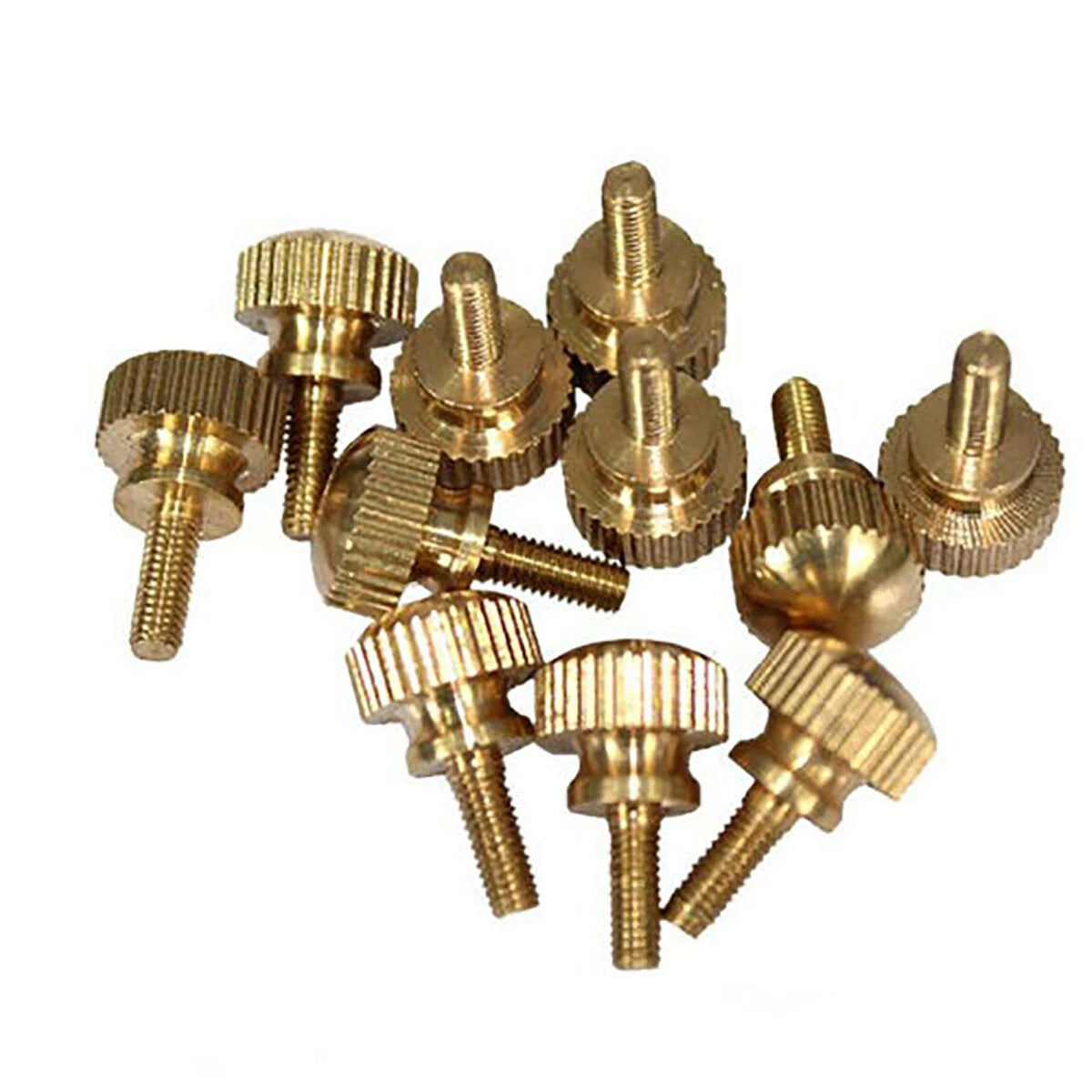 Brass Knurled Thumb Screws M3 M4 M5 M6 M8 M10 — High-Type Hand Grip Knob Bolts