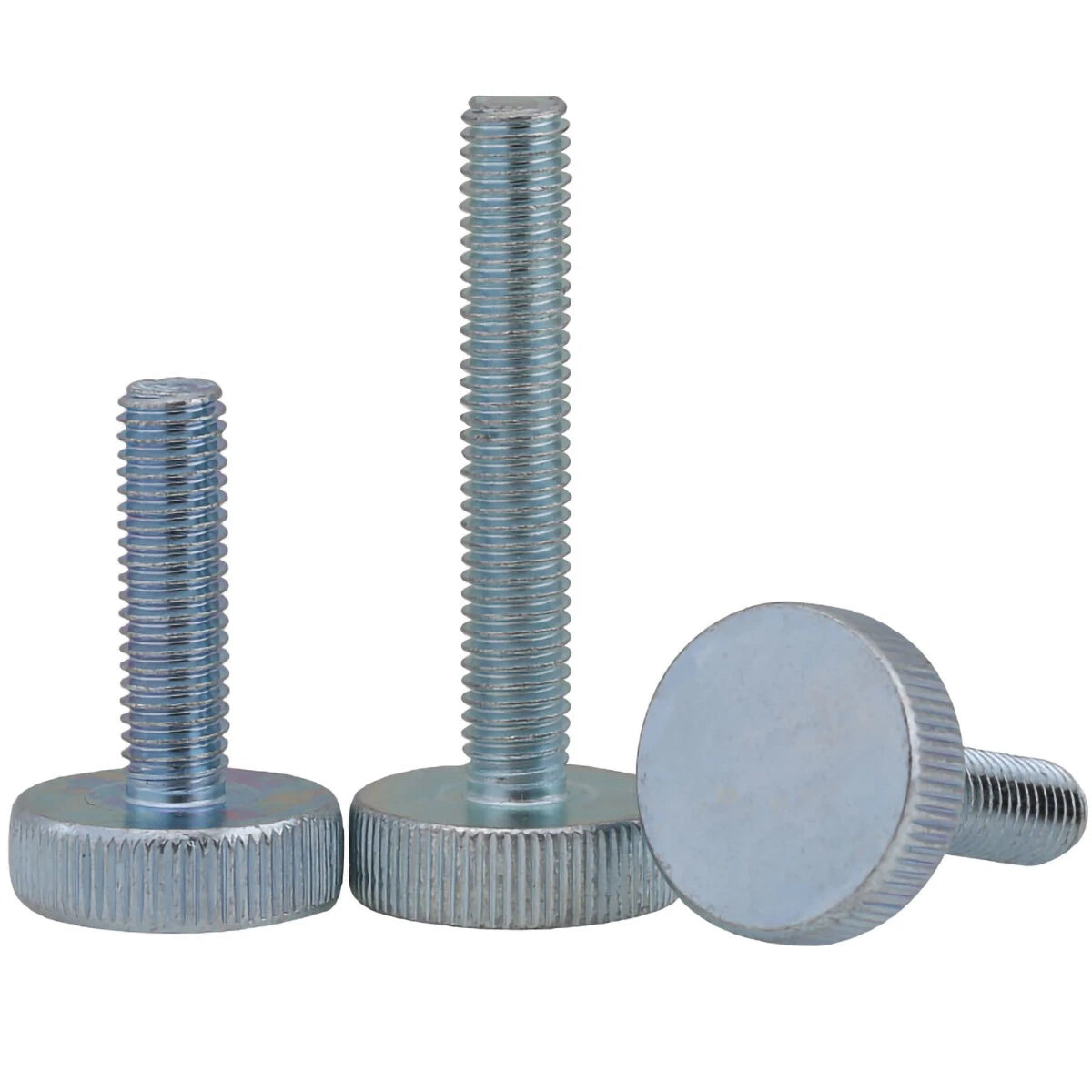 Knurled Thumb Screws M3 M4 M5 M6 M8 M10 | Flat Head Hand-Grip Bolts