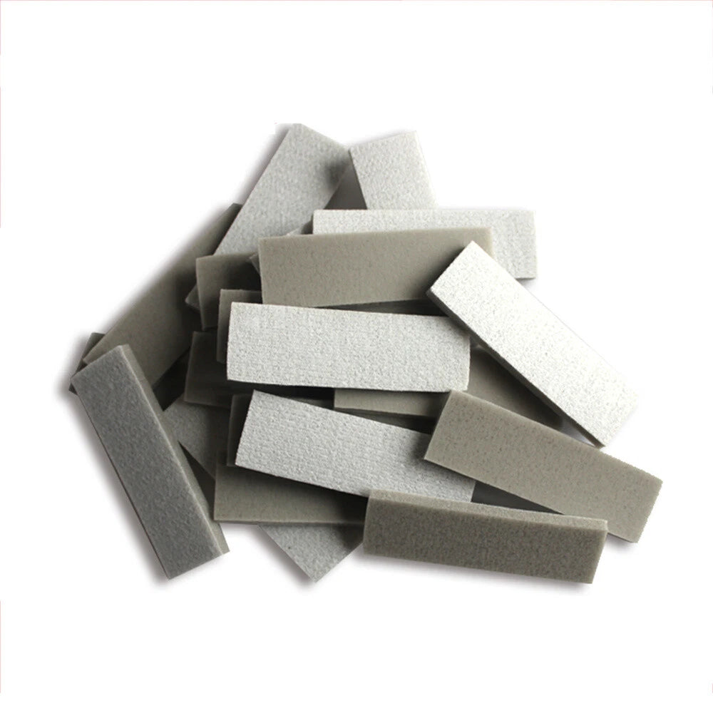 25x80mm Wet Dry Spong Sanding 300-3000 Grit Hook Loop Sandpaper Polishing Block