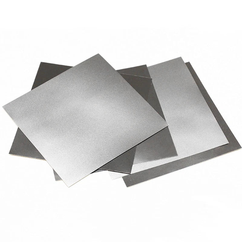 301 Stainless Steel Sheet Plate 100*100/100*300/100*500/200*300mm Thk:0.01-0.45