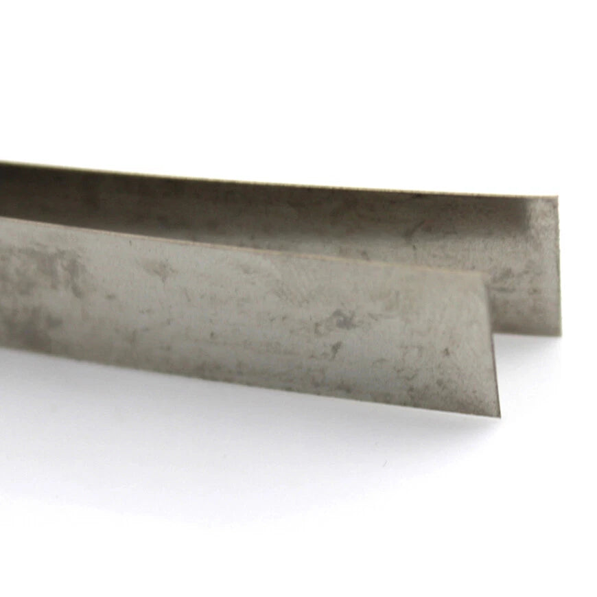 Stainless Steel Sheet Metal Plate 13×140mm Steel Spring Plate 0.3mm Thickness