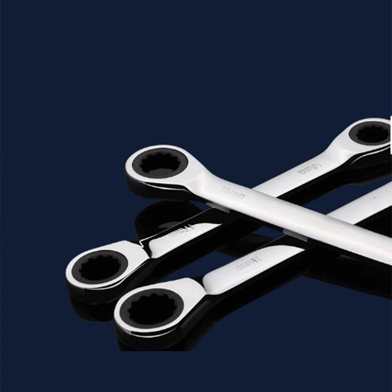 RING RATCHET SPANNER 8-27mm DIY TOOL WRENCH MECHANIC GARAGE METRIC NEW