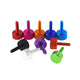 M3 x 12mm Anodised Aluminium Knurled Thumb Screws — Flat Head Hand-Grip Bolts, 10 Colors