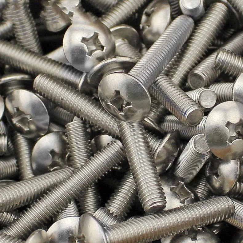 304 Stainless Steel Phillips Truss Head Machine Screws M2 M2.5 M3 M4 M5 M6 M8 — 3mm to 60mm